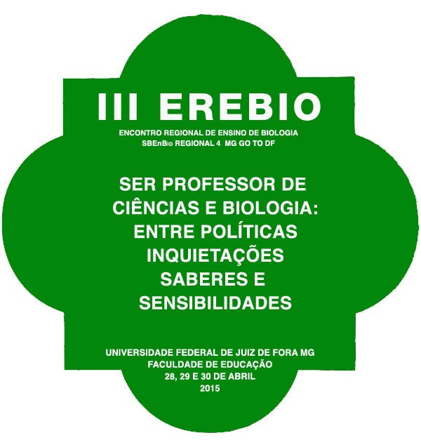 Anais do III EREBIO Regional 4