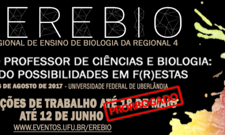 IV Encontro Regional do Ensino de Biologia