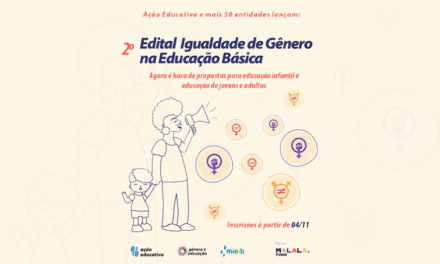 Divulgada a 2ª edição do Edital Igualdade de Gênero na Educação Básica!