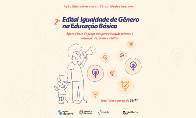 Divulgada a 2ª edição do Edital Igualdade de Gênero na Educação Básica!